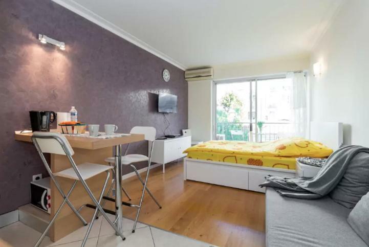 Quiet Studio With A Big Balcony Niza Exterior foto
